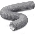 150mm Abluftschlauch 5m PVC Alurohr Lüftungsschlauch schallgedämmt Abluftrohr