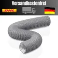 Alu-Flexschlauch | 5m Abluftrohr | Schallgedämmte Lüftung