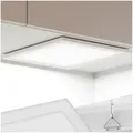 tectake® LED Paneel 29,5 x 29,5 cm, LED Panel utraflach, als Wandlampe und Deckenlampe nutzbar, Deckenleuchte warmweiß, für indirekte Beleuchtung, als Lampe Flur, Deckenleuchte Wohnzimmer