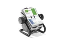 Durable 248101 Visifix Rollkartei, für 400 Visitenkarten, Register A-Z, schwarz