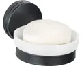 Seifenschale Wenko Static-Loc Plus Pavia schwarz 24897100