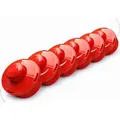 NEMAXX® FS2 Tap & Go Fadenkopf Tippautomatik Doppelfaden 6er-Set – Motorsense/Freischneider – M10x1,25 Linksgewinde, 2 mm, Schnittkreis 380 mm...