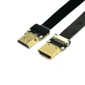 Xiwai FPV HDMI Typ A Stecker auf HDMI-Stecker, HDTV, FPC, Flachkabel, 20 cm,