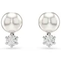 Swarovski 'Matrix' Damen Ohrstecker aus Metall - Silber 5694225