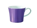 KPM Berlin Colors of BERLIN Schöneberg, handgefertigte Porzellan Tasse nach Enzo Mari, Frühstückstasse, Kaffeetasse 0,3l, Lüsterfarbe Rosé im Geschenkkarton
