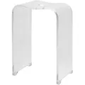 bremermann Duschhocker,, Transparent, Kunststoff, 32x48.5x27 cm, Badaccessoires, Duschzubehör, Badhocker