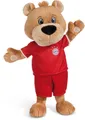 Nici Kuscheltier FC BAYERN MÜNCHEN Bär Berni mit Trikot, 80 cm, enthält recyceltes Material
