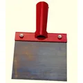 Idealspaten 72101500 Stoßscharre Sieger mit Federstahlblatt 15 cm, blau/Silber, 40 x 25 x 15 cm