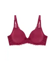 Triumph Damen BH Amourette Spotlight WHP X, mit Bügel, Gepolstert, Verstellbare Träger, 70B, Red - Light Combination