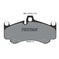 TEXTAR Bremsbelagsatz, Scheibenbremse 2341401
