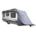 GreenYard Abdeckplane BxL: 250 cm x 730 cm, grau