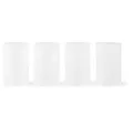 Ferm Living - Ripple Verrines, frosted (4er-Set)