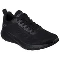 Skechers BOBS SQUAD CHAOS Sneaker im monochromen Look, Freizeitschuh, Halbschuh, Schnürschuh schwarz 47,5 EU