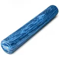 SISSEL Pilates Roller Soft 90cm Pilatesrolle Massagerolle blaumarmoriert