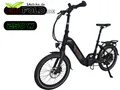 Ecofold E-Bike Faltrad 20 Zoll ECOFOLD BFH400N E-Bike Bafang Heckmotor 250W weiss, 7 Gang Shimano Shimano 7-Gang Trigger Kettenschaltung Schaltwerk, Kettenschaltung, Heckmotor, 504,00 Wh