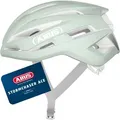 ABUS Rennradhelm StormChaser ACE - leichter Fahrradhelm für Radrennen, Gravelbike-Touren und Cyclocross - für Damen und Herren - Pure Grey, Grö... - Grau