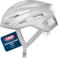ABUS Rennradhelm StormChaser ACE - Leichter Fahrradhelm für Radrennen, Gravelbike-Touren und Cyclocross - für Damen und Herren - Größe S, Pure Mint