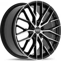 Alufelgen FONDMETAL MAKHAI 21" 10J 5x130 ET 50 71.6 GLOSSY BLACK MACHINED