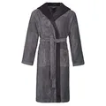 bugatti Herren Bademantel Stefano Graphit XL