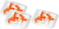3x 8 Bürstenaufsätze Aufsätze ISO 3 Ø 0,5 mm M/L Orange WINGBRUSH NEU *