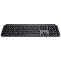 Logitech MX Keys S Bluetooth Tastatur Deutsch, QWERTZ Graphit Beleuchtet, Ergonomisch, Multipair-Funktion