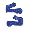 Blaue Wangenpolster Innen Für Airoh Aviator 3 Helm Größe XL