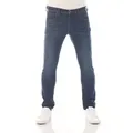 Lee® Slim-fit-Jeans Herren Jeanshose Luke Slim Fit Tapered Denim Hose mit Stretch blau 30W / 30L