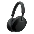 Sony WH-1000XM5 SA Bluetooth-Kopfhörer schwarz + Softtasche USB-C, ANC