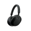 Sony WH-1000XM5SA Noise Cancelling inkl. Softcase Kopfhörer - Schwarz Stofftasch
