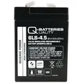 Q-Batteries 6LS-4.5 | 6V 4,5Ah Blei-Vlies Akku / AGM VRLA