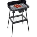 LENTZ Elektrischer 2200 W Standgrill Elektrogrill (74333) - Schwarz