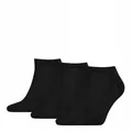 Sneaker Socken 3 Paar Schwarz Gr. 43-46 Baumwolle Unisex 906807