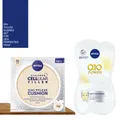 Nivea Hyaluron 3in1 Glow Cushion MakeUp HELL getöntes Fluid + Q10 Power Maske