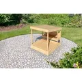 Karibu Sandkasten Max Naturbelassen 122,5 x 111,5 x 135,5 cm