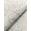 Newroom Vliestapete Varallo Hellgrau Ornamente Vintage Strukturiert FSC®
