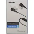 Bose QuietComfort 20 Acoustic Noise Cancelling In-Ear-Kopfhörer, kabelgebunden, 3,5 mm Klinke, geeignet für Apple - Schwarz - Schwarz