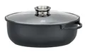 ELO Alucast ovaler Bräter 38cm matt, kratzfeste ELODUR® Select Antihaftversiegelung, Induktionsboden, backofenfest, schwarz