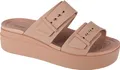 Crocs Brooklyn Low Wedge Sandal 207431-2Q9, Badelatschen, Damen, Braun, Größe: 39/40