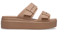 Crocs | Damen | Brooklyn Buckle Low | Sandalen | Braun | 39 207431-2Q9-W9