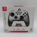 Nintendo Switch Controller Super Mario Silber PowerA + Headset Anschluss NEU OVP