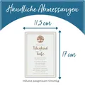 Taufe Karte Patenkind Patenbrief-Motiv Geschenk 21x15 cm, Grußkarte