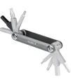 Topeak Nano 9 Werkzeug aus Aluminium und Stahl in der Farbe Schwarz Innensechskant-Schlüssel: 2/2,5/3/4/5/6/8 mm Größe: 6x2,2x1,3 cm, 15411003