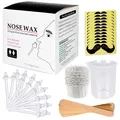 Nasenhaarwachs Set 100 g 20 Applikatoren 10 Holz