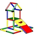 quadro Youngster Klettergerüst Kunststoff Modular Spielgerüst 189 tlg. Wie Neu