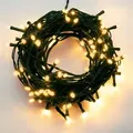 Hellum LED Lichterkette 200 warmweiße LEDs 19,9m mit Timer, 576696 - Gelb