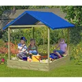 Gartenpirat Sandkasten 153x153 cm Sandkasten aus Holz imprägniert