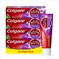Colgate Zahnpasta Max White Purple Reveal für weißere Zähne Fluorid 4x 75ml
