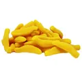 Fruchtgummi Bananen fruchtig süß Gold gelb gezuckert halal 300g