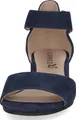 Caprice Damen Sandale Leder geschlossene Ferse Klettverschluss 9-28212-42, Größe:38.5 EU, Farbe:Blau