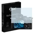 Bruni 2x Folie für Sony Alpha a7R III Schutzfolie Displayschutzfolie